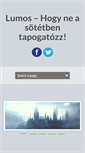 Mobile Screenshot of lumos.hu